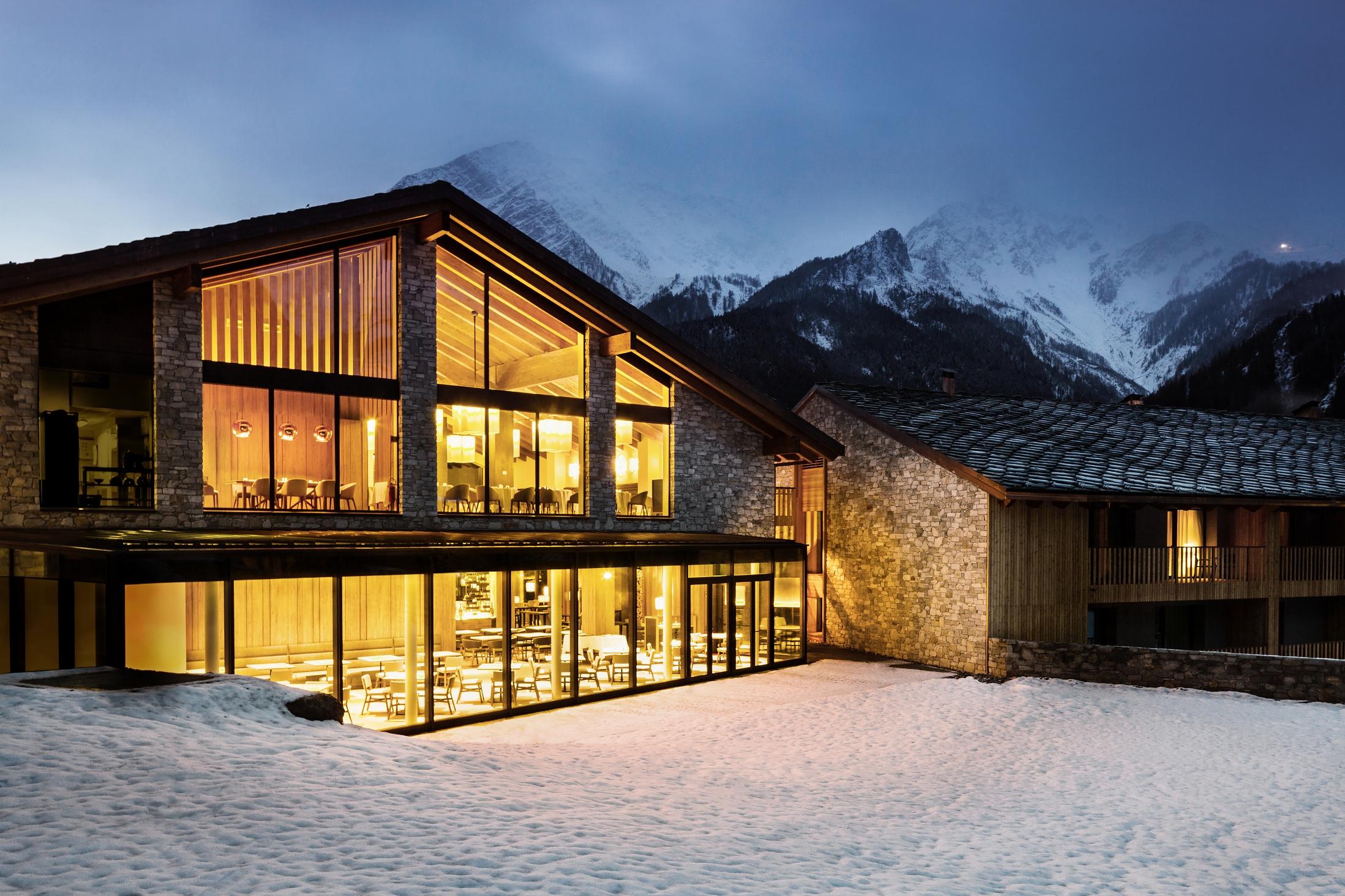 Grand Hotel Courmayeur Mont Blanc, By R Collection Hotels Zewnętrze zdjęcie